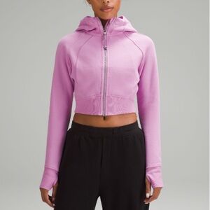 Scuba Full Zip Cropped Hoodie